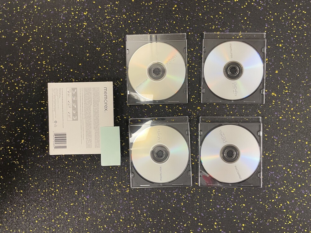 Memorex DVD+R DL 8.5GB 8X Double Layer 4 Pack Recordable Discs